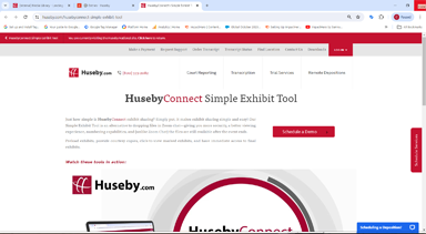 HusebyConnect Simple Exhibit Tool
