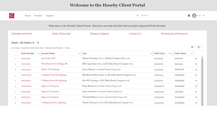 Client Portal Quick Reference Changing Password